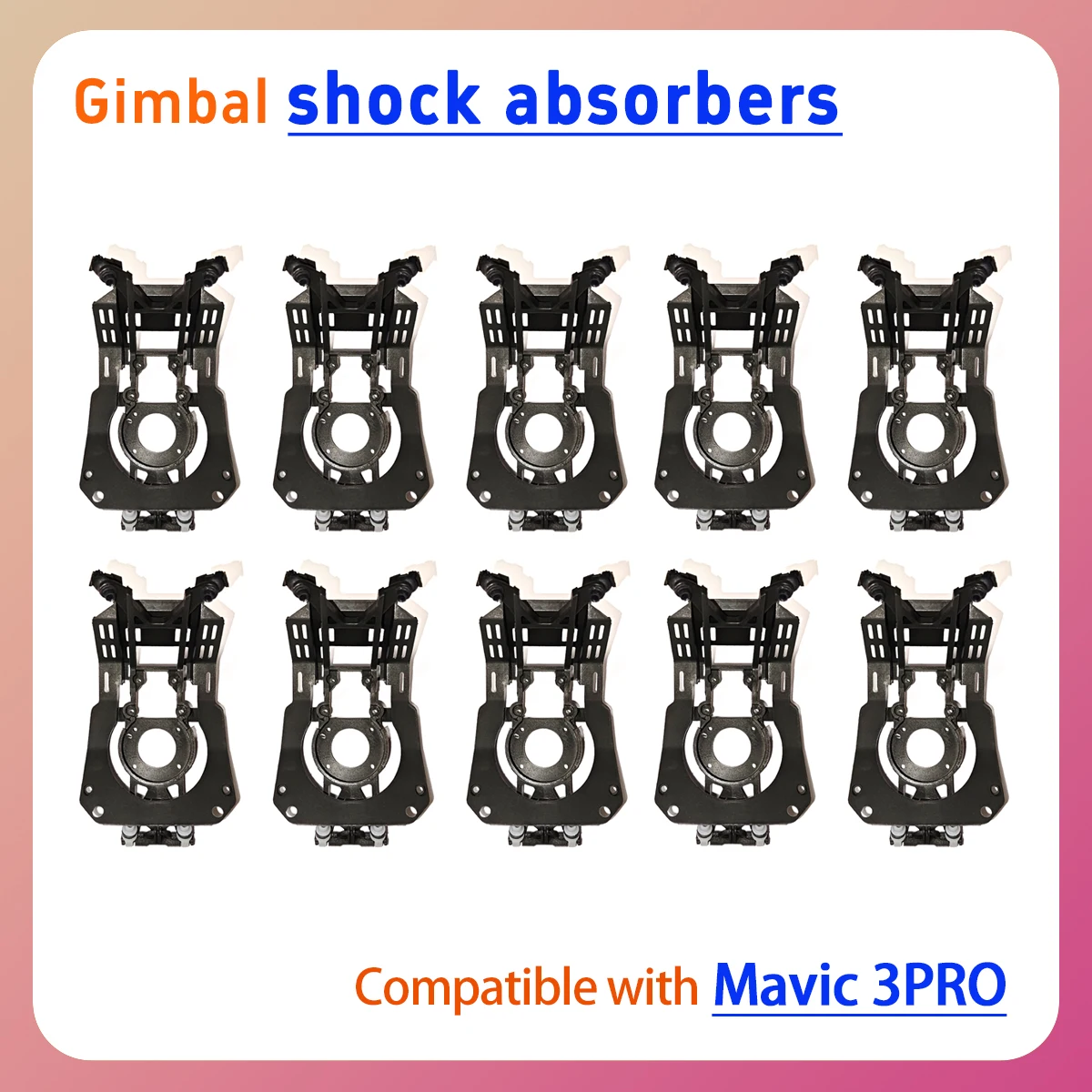 Amortisseur Cardan DJI Mavic 3 Pro - Lot 1/5/10 Pcs