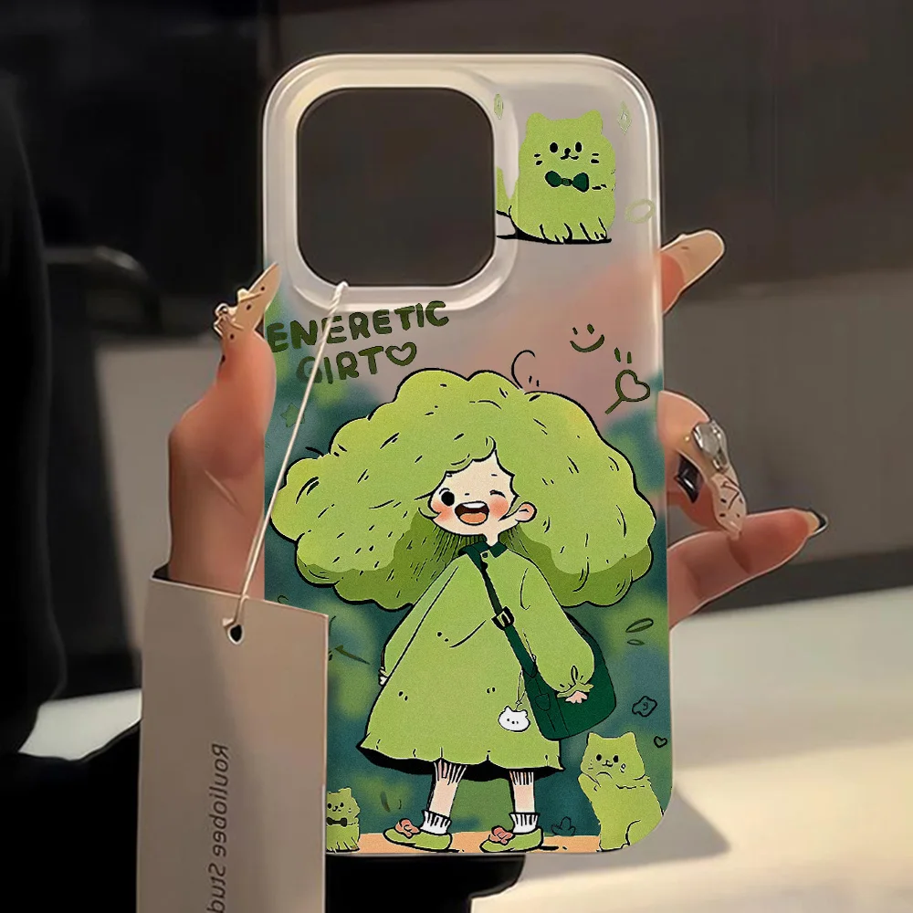 Funda de flores de lujo para iPhone 15 Pro Max Fundas para iPhone 11 14 Pro Max 12 13 Mini 16 Plus Fundas protectoras suaves mate Funda