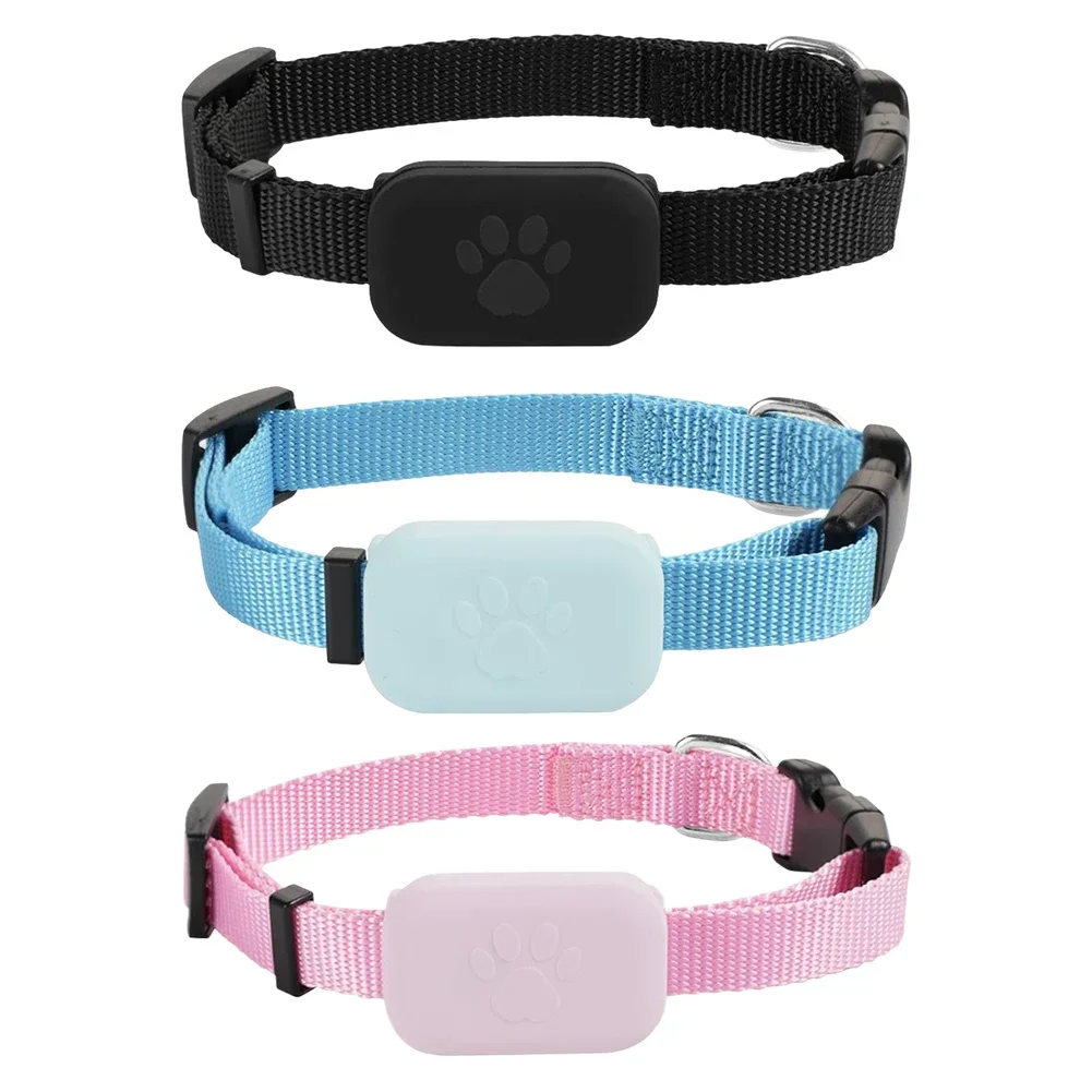Waterproof Silicone Pet GPS Tracker with Adjustable Collar
