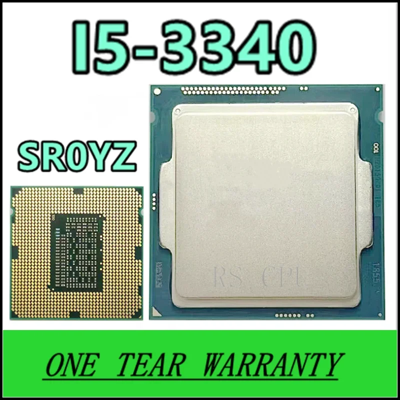

I5-3340 i5 3340 SR0YZ 3,1 ГГц четырехъядерный CPUQuad-Core четырехпоточный ЦПУ процессор L2 = 1M L3 = 6M 77W LGA 1155