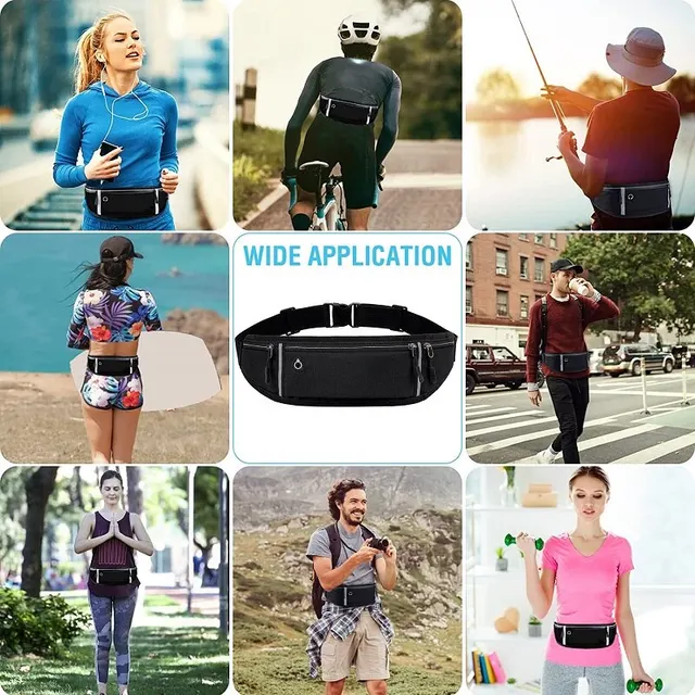 Professional Running Waist Bag Sports Belt Pouch Mobile Phone Case Men Women Hidden Pouch Gym Sports Bags Running Pack 6