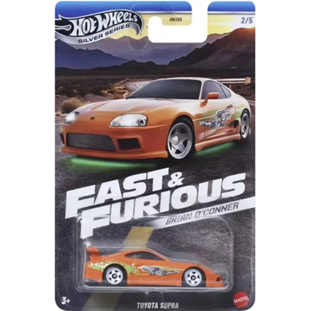Hot Wheels Cars Fast & Furious HNR88 TOYOTA SUPRA NISSAN SKYLINE 
