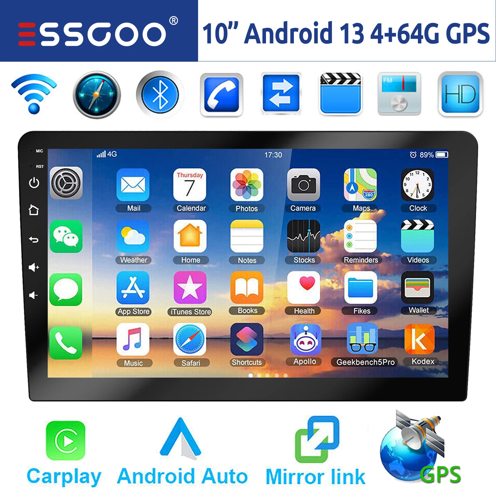 10inch 4 64G Carplay