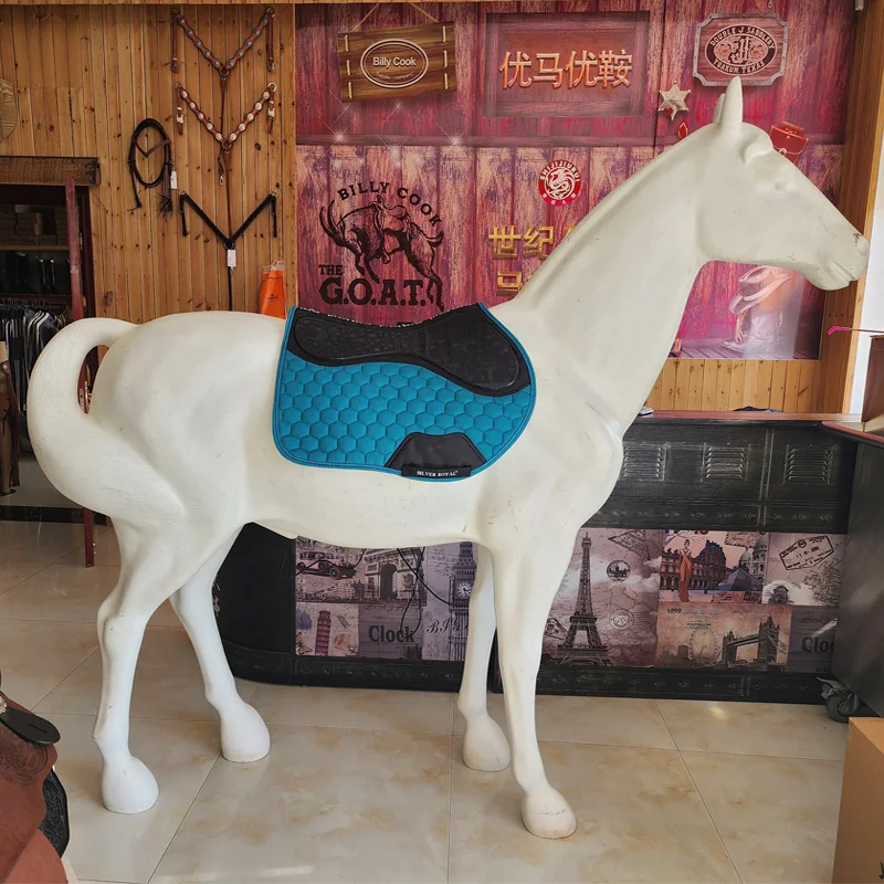 Silicone sweat drawer saddle pad cloths saddle sweat barrier pad blanket British non-slip drawer