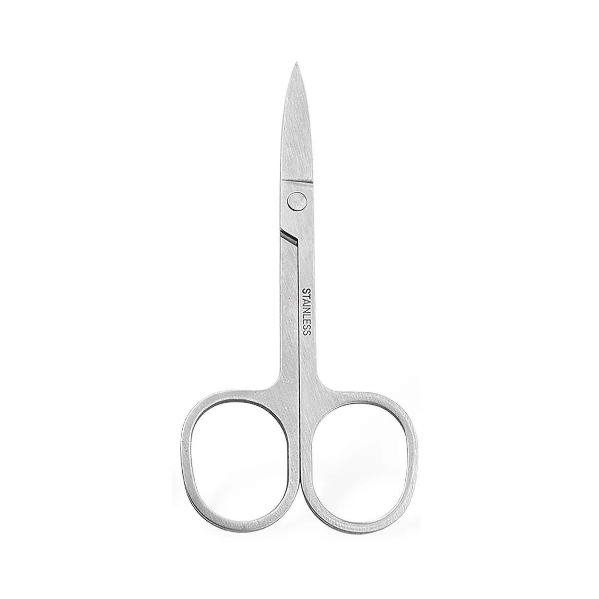 Description Picture 2 of itemStainless Steel Eyebrow Scissors - Ambidextrous, Precise Cutting, Durable, Suitable For Trimming Eyebrows, Nose Hair And Beard