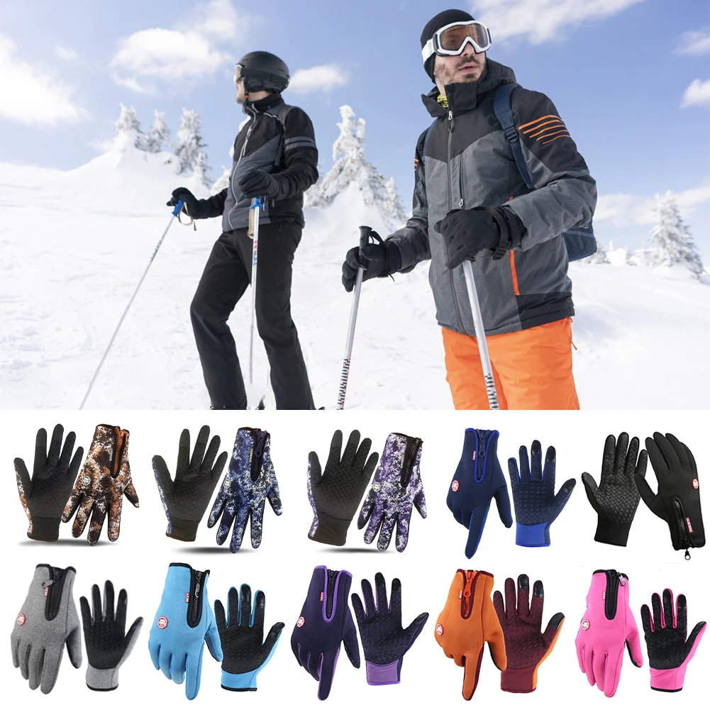 Windproof Winter Gloves Men Ski Gloves Snowboard Motorcycle Riding All Season Touch Screen Snow Motor Bike Glove motorcycle gloves,winter gloves