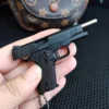 Csnoobs 1:3 Mini M1911 Alloy Pistol Fake Gun Keychain Pendant Detachable Toy Gun Model For PUBG Weapon Adult Kids Gift 3