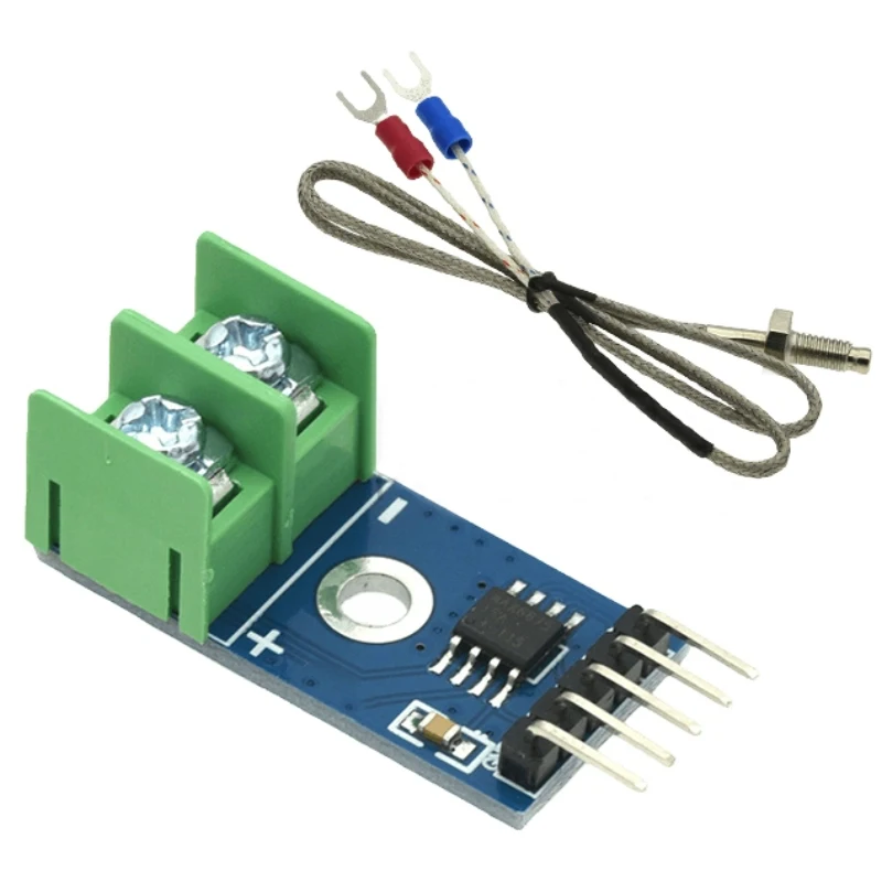 MAX6675 K-type thermocouple module temperature sensor with a