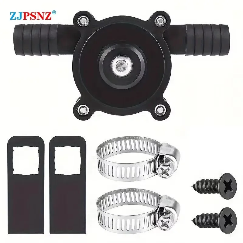 Electric Drill Pump Portable Mini Diesel Oil Fluid Water Hand Self-priming Liquid Transfer Home Garden Outdoor