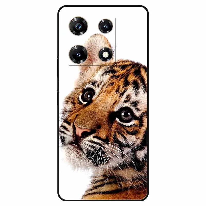 Soft Silicone Wolf & Lions TPU Shockproof Phone Case