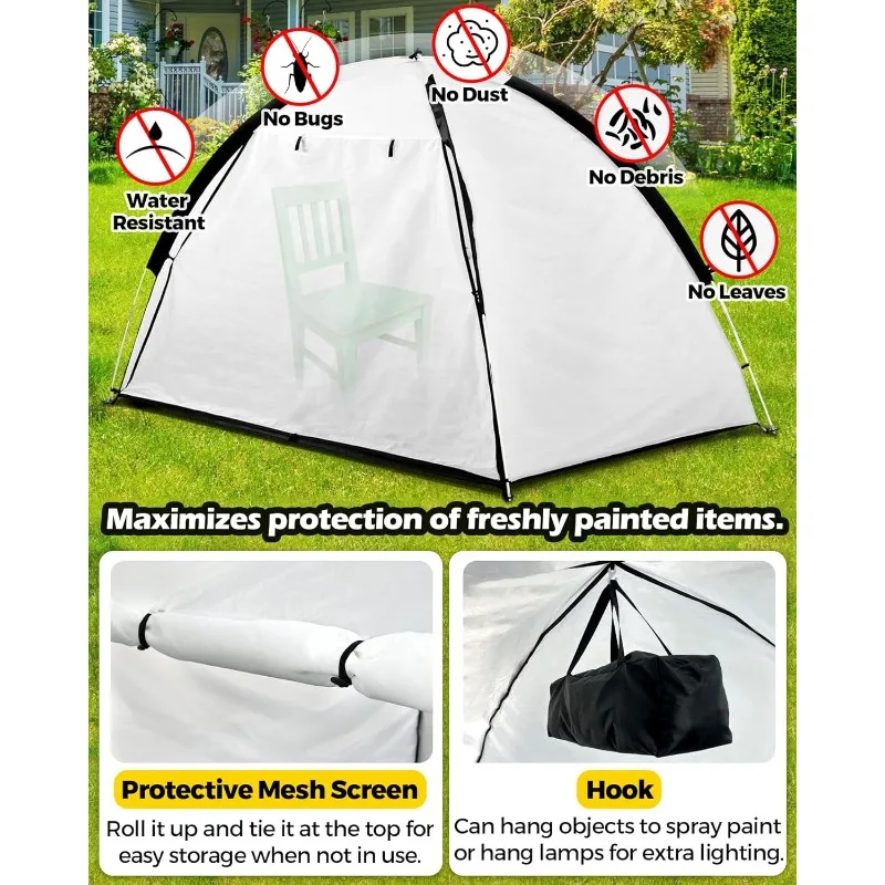  PLANTIONAL Portable Paint Tent for Spray Painting