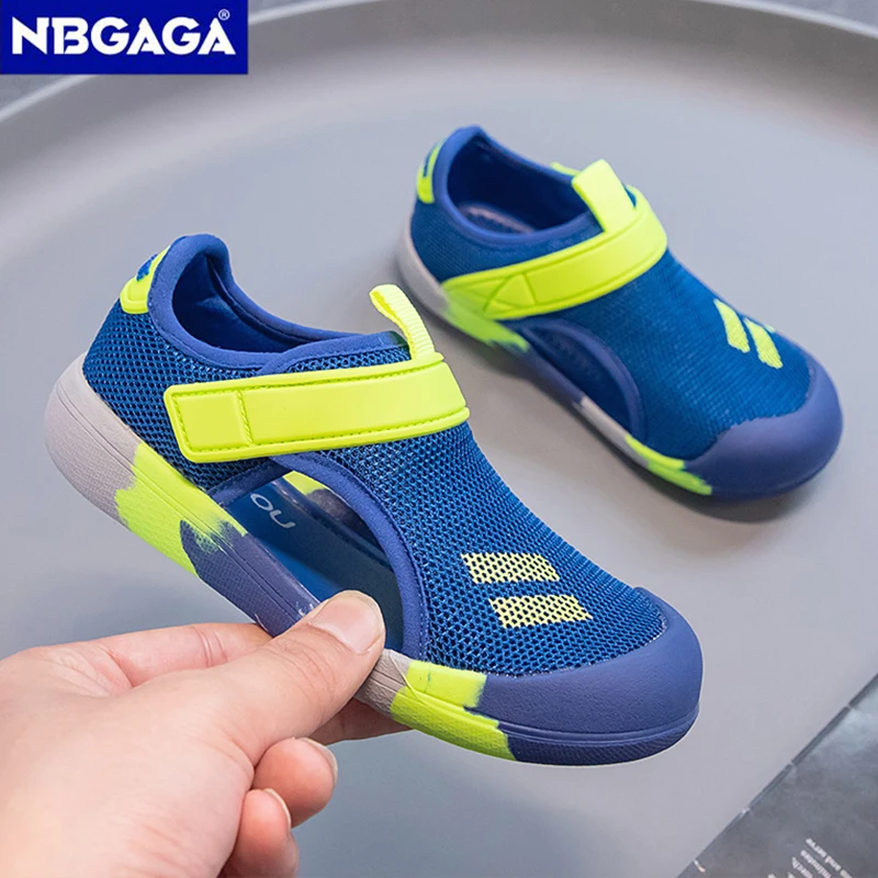 Summer Kids Sandals for Boys Girls Fashion Sport Beach Toddler Shoes Outdoor Children Breathable Casual Sandals Size :23-36 beach shoes children sandals kids shoes kids sandals