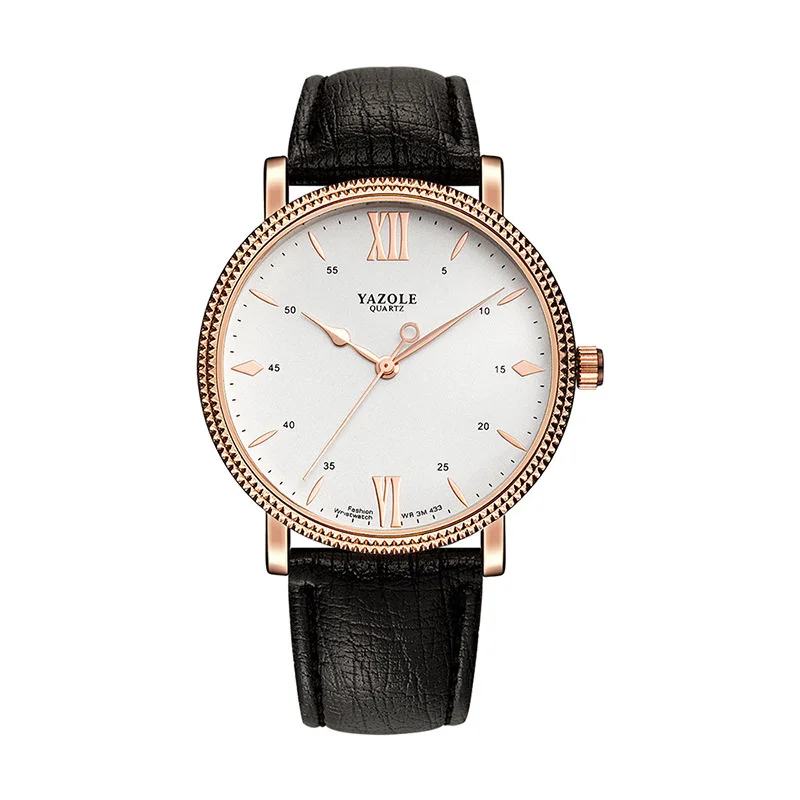 

Quartz Watches For Men's Leather Strap Luxury Fashion Business Casual Temperament Versatile Men's Quartz Watches