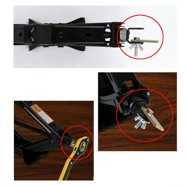 Car Labor-saving Jack Ratchet Wrench Scissor Jack Garage Tire Wheel Lug Wrench Handle Labor-saving Wrench Car Repair Tool 5
