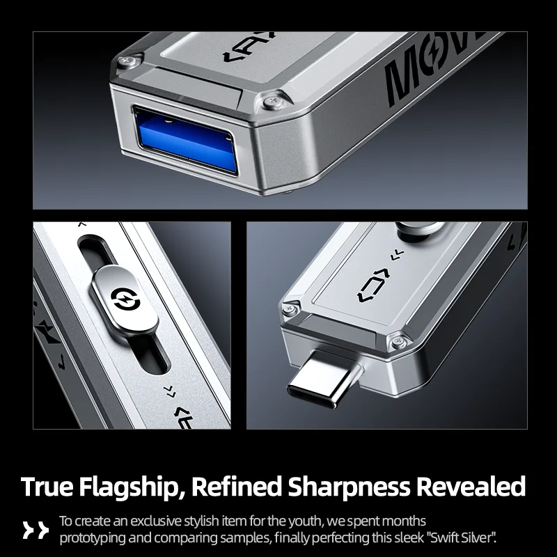 MOVESPEED SP20 2100MB/s USB Flash Drive 2TB 1TB USB3.2 Gen 2