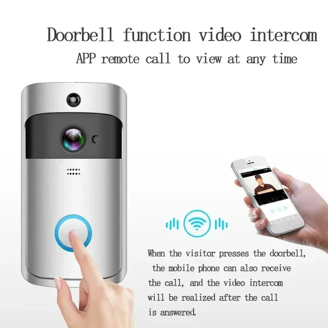 Doorbell Installation X Smart Hose Wireless Video Doorbell 720P HD