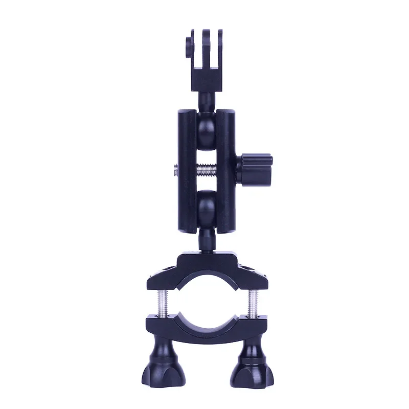 Newest 360 Rotatable Adjustable12-38mm All-Aluminum Handlebar Bike Ski Pole Mount for Go Pro He ro 7 6 5 4 3+ 3 Osmo Action