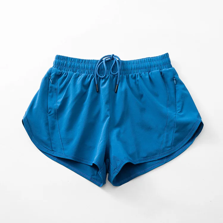 calças de yoga shorts de estiramento para