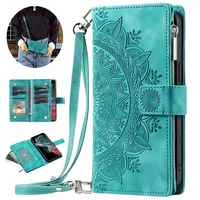 Zipper Crossbody Wallet Leather Coque for Samsung Galaxy A53 Case Phone Samsung A 53 A73 A33 A23 A13 33 73 13 4G 5G Book Cover 1