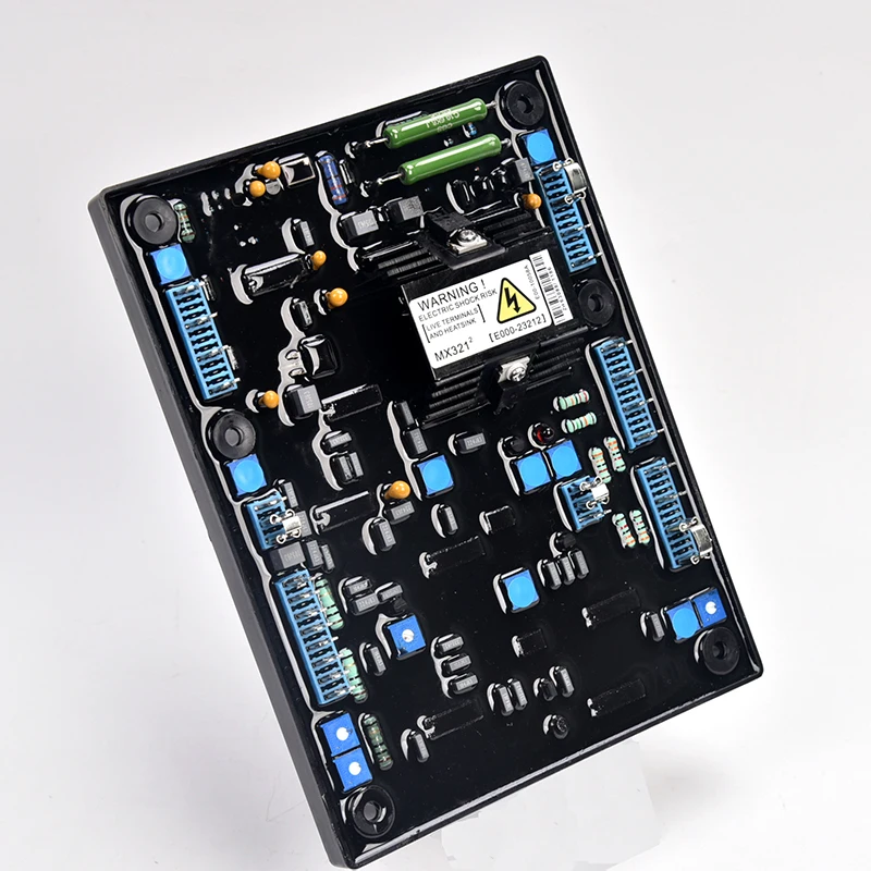 Description Picture 5 of itemMX321 AVR Original Diesel Generator Automatic Voltage Regulating Circuit Diagram Stabilizer Magnetic Adjustment Board