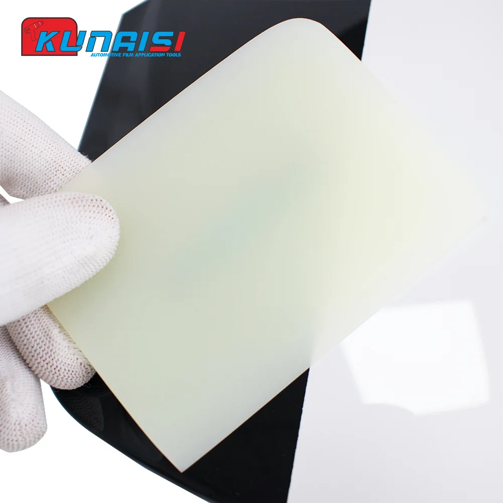 KUNAISI 자동차 스크레이퍼 부드러운 고무 스퀴지 틴트 도구, 유리 물 자동차 필름 액세서리, 카드 창 스퀴지 스티커 와이퍼 스타일링
