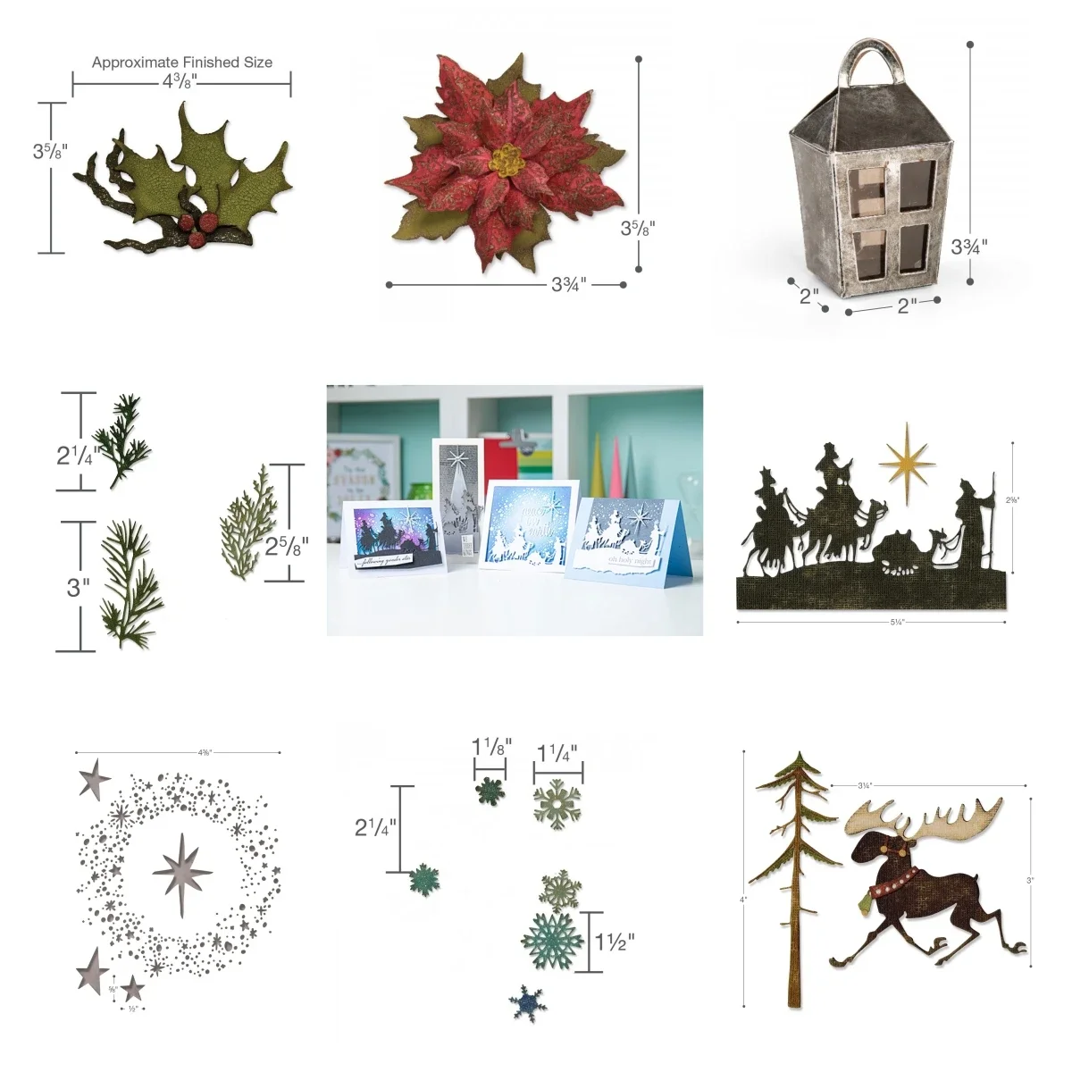 

2024 Christmas Alphabet New Arrival Metal Cutting Dies Scrapbooking Photo Album Decorative Embossing DIY Paper Geeting Cards