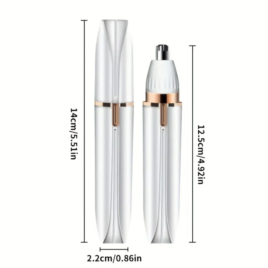 4 In 1 Womens Electric Eyebrow Trimmer Eye Brow Shaper Pencil Face Hair Remover For Women Automatic Eyebrow Shavers Pocketknife 6