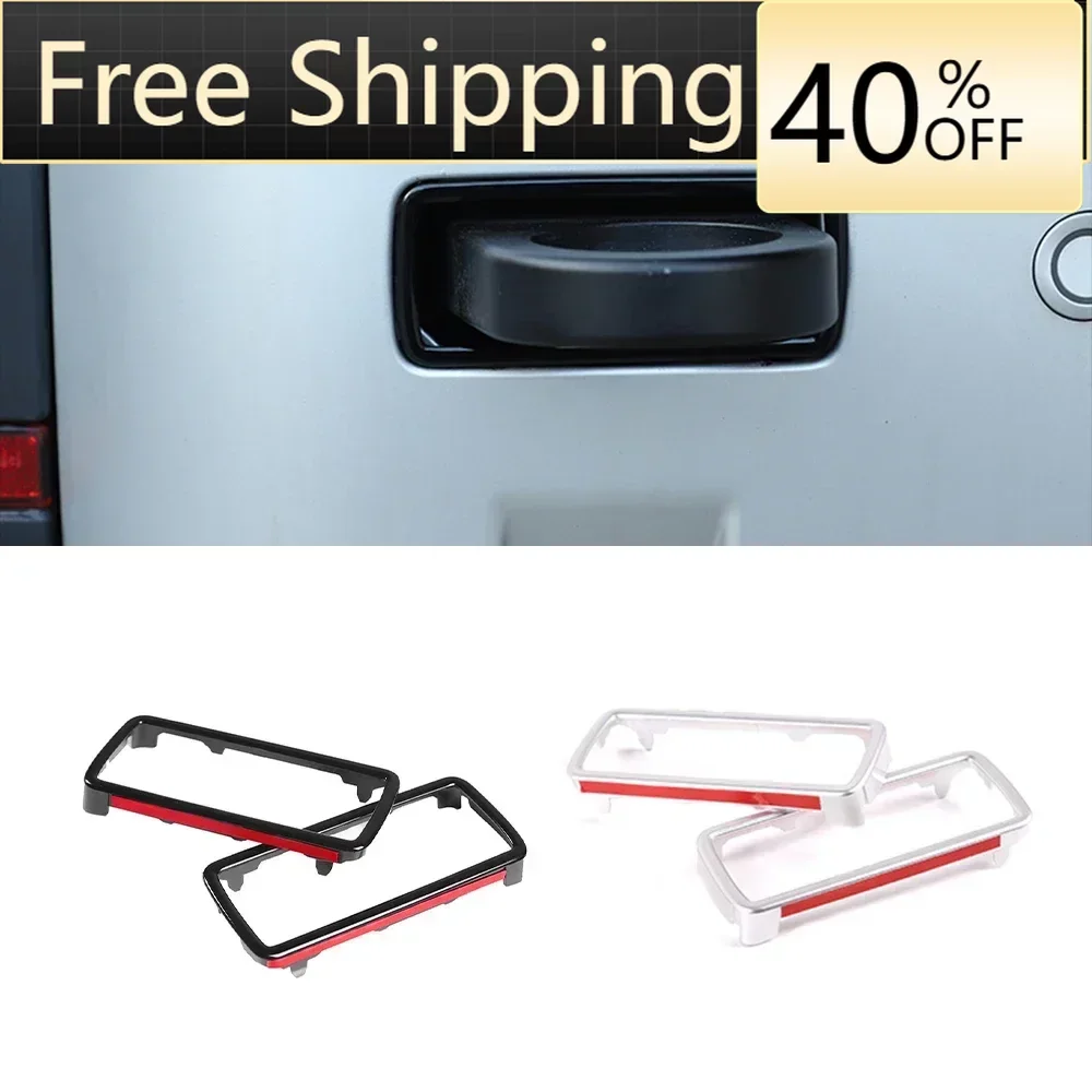 

Car Trailer Hook Hole Frame for Land Rover Defender 90 110 2020-2022 Decoration Sticker Trim ABS Exterior Accessories