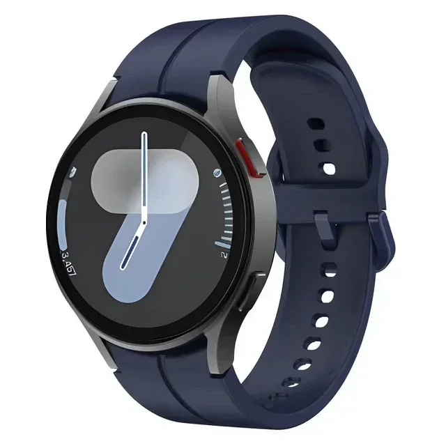 Premium No Gap Silicone Sports Watch Strap - Soft and Comfortable Bracelet Band