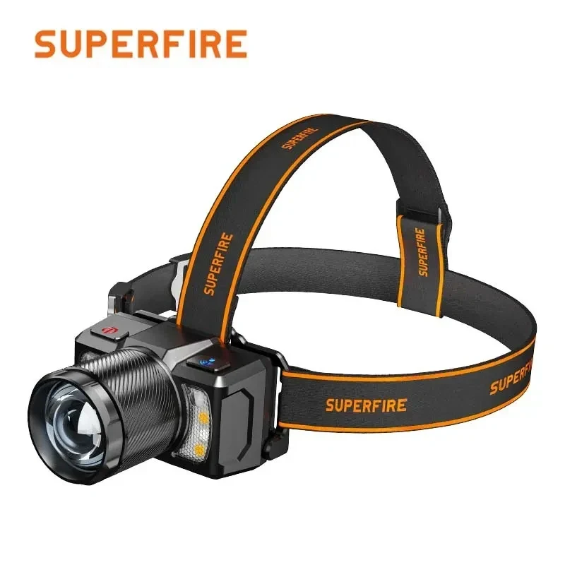 LED Headlight Rechargeable Work Light head flashlight cob headlamp work light