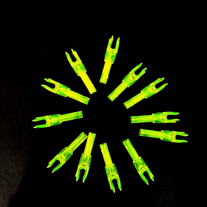 24pcsArcheryID42mmInsertedArrowNocksCarbonFiberglassArrow