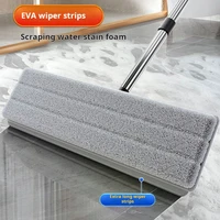 ไม้ถูพื้นแบบไม่ต้องใช้มือ JOYBOS ขนาด 40 ซม. ชุดทำความสะอาดพื้นแบบหมุน พร้อมถัง ผ้าไมโครไฟเบอร์ซักได้ ใช้ได้ทั้งแบบเปียกและแบบแห้ง สำหรับห้องน้ำ ห้องสุขา และบ้าน 6