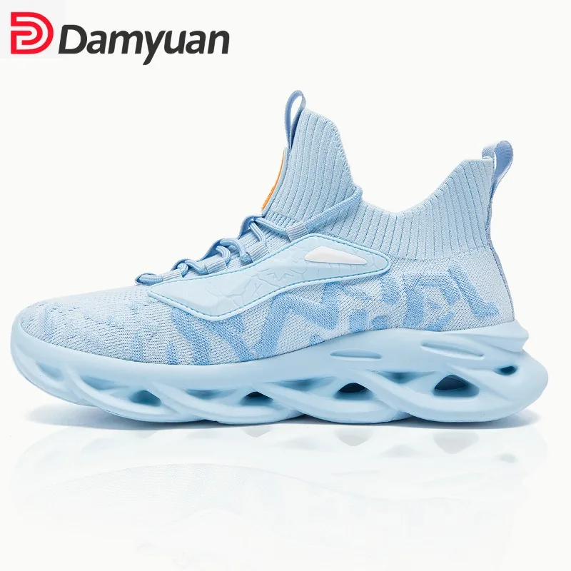 Men's Breathable Mesh Running Sneakers Running Shoes for Men Anti-slip Outdoor Anti-skid Sports Shoe Athletic Jogging Gym Tennis 2