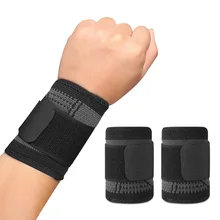 

Nylon Strap Adjustable Wrist Guard Sweat Absorption Breathable Anti Slip Adjustable Wrist Guard Anti Sprain Sports Wrist Support
