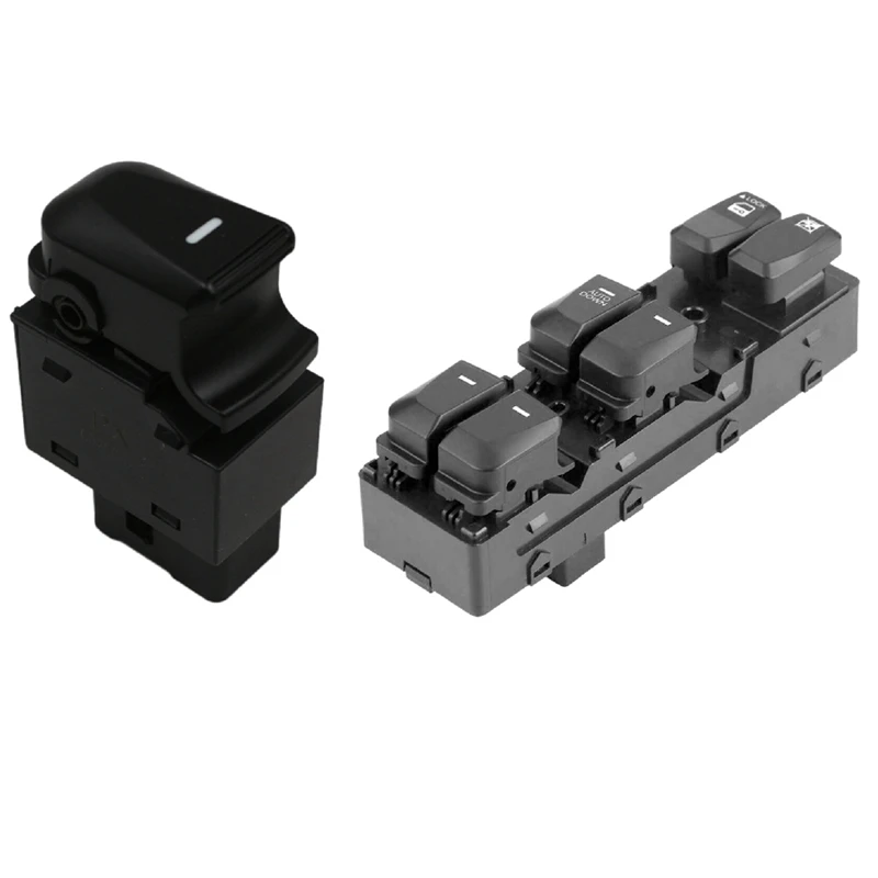 

Главный переключатель управления окном с левой рукой и кнопкой управления автомобильной пассажирской консолью