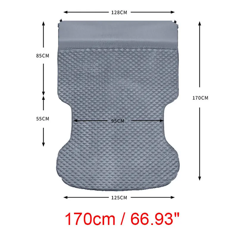 Car Travel Bed For BYD Tang DMi EV Inflatable Air Mattress with Air Pump Self-driving Tour Bed SUV Outdoor Camping Sleeping Mat