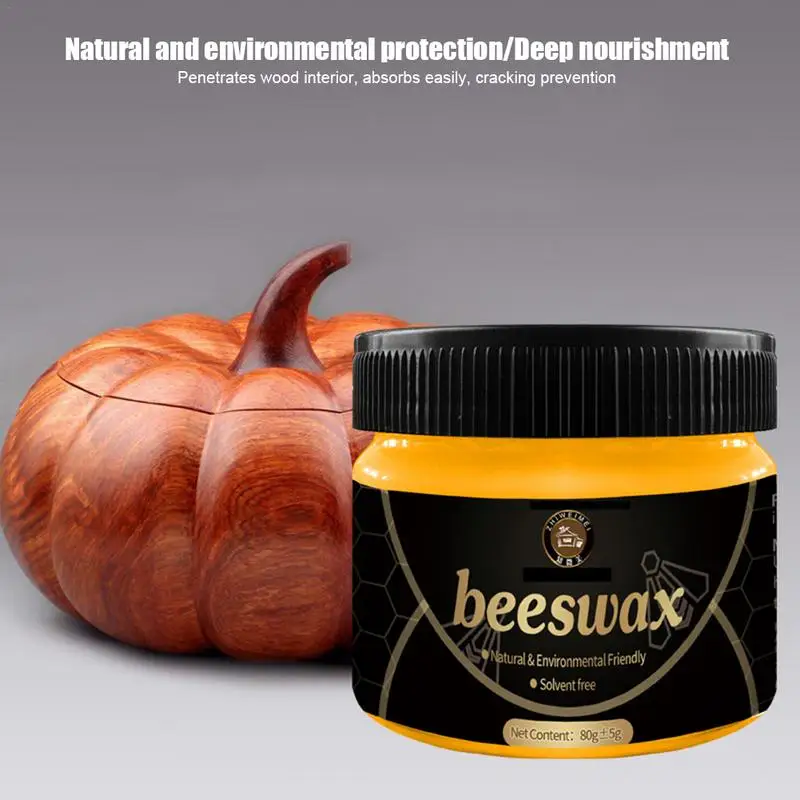 85g Wood Seasoning Beewax Furniture Polish Wood Floor Wear-Resistant Wax Care Home Cleaning furniture beeswax wood care wax