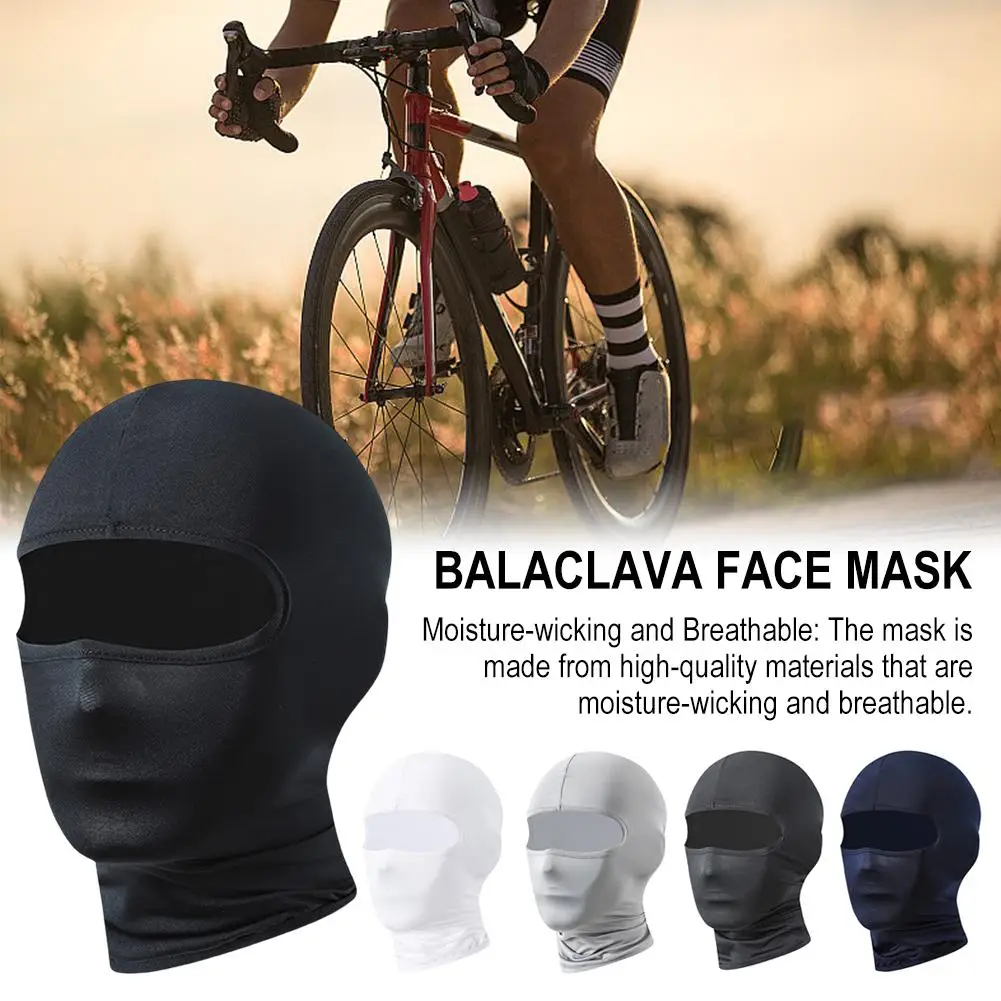 Summer Balaclava Mask for Men Cycling Cap Motorcycle Sun Protection Full Face Cover Fishing Hat Bicycle Bike Bandana Neck Gaiter