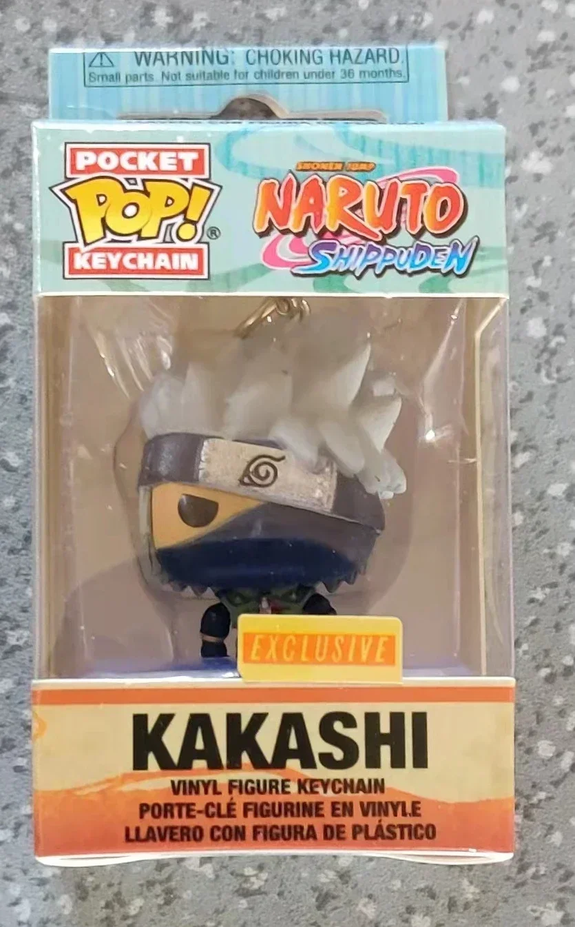 Funko Pocket Keychains Naruto Series: 22 Styles Anime Action Figures featuring Iconic Characters