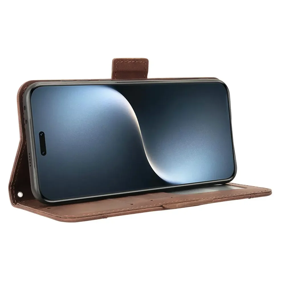 Luxury Wallet Case with Removable Card Pocket - Premium Book-Style Shell