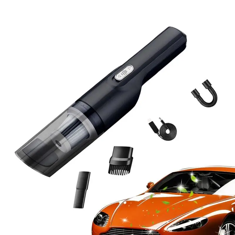 차량용 진공 청소기, 120W USB 충전식 저소음 무선 핸드헬드 진공 청소기, 10000Pa 휴대용 청소 기기