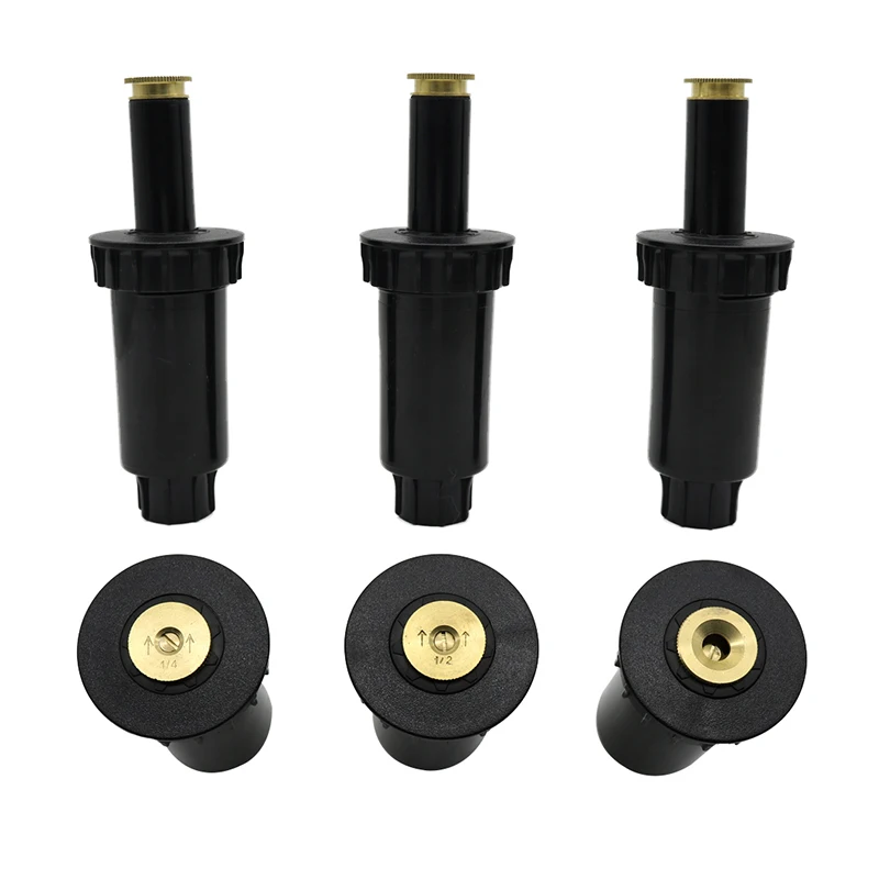 Garden Sprinkler 1/2" Thread 90/180/360 Degree Irrigation Sprinkler Farm Refraction Nozzle For Lawn Watering Irrigation