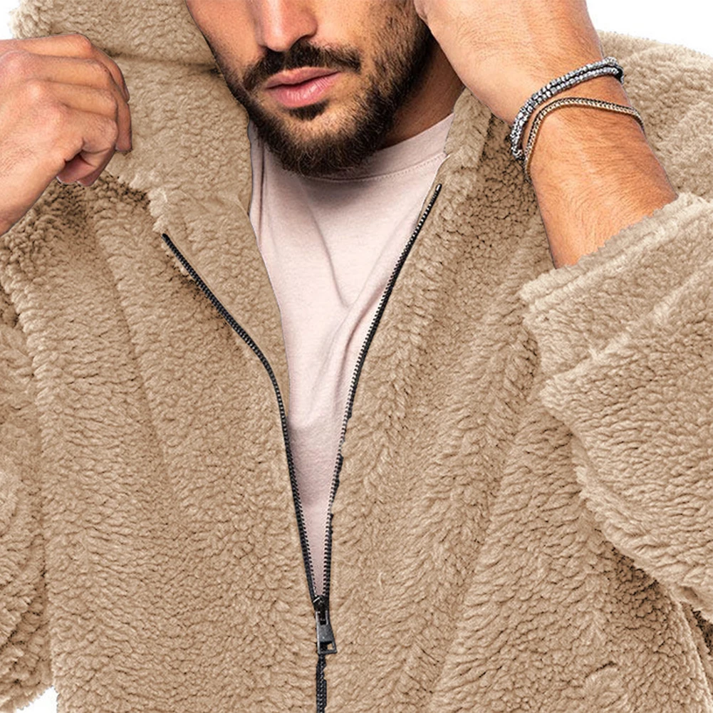 Comfy Fashion Coat Coat Winter Brand New Winter Warm Coat Faux Fur Fleece Fur Fluffy Hooded Hoodie Jacket Jumper