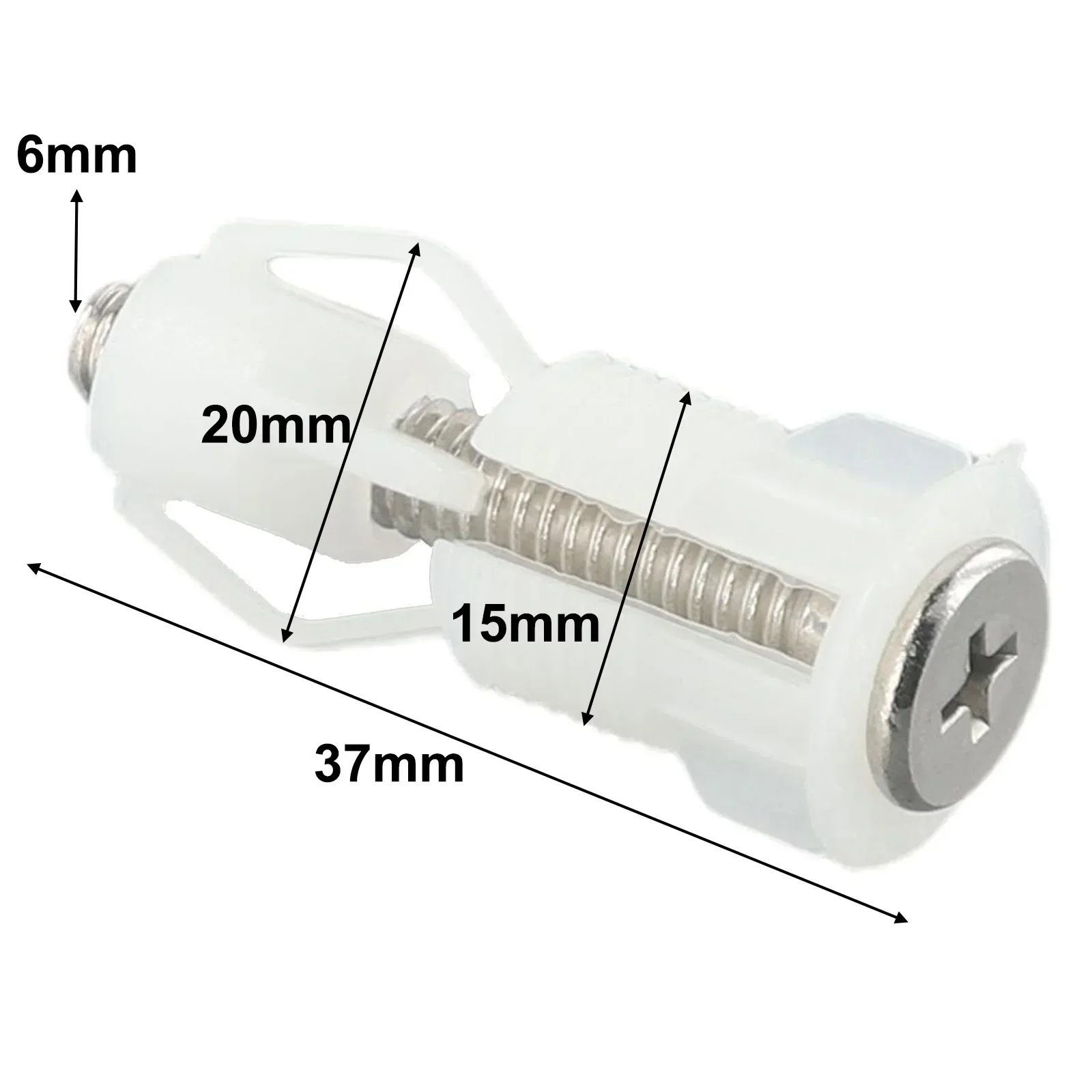 2pcs Top Fix Toilet Cover Seat Screw Set Nut Pan Fixing WC Blind Hole Fitting Kit Bathroom Seat Pan Hinges