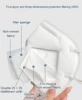 10-100Pcs FFP2 Masks KN95 Mascarillas 5 Layers Filter Homologada Face Masks Protective Mouth Mask CE FFP2MASK Respirator Masque 2