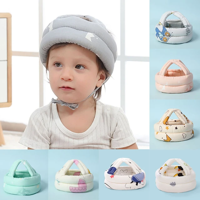 Baby Sicherheit Helm Kopf Schutz Kopfbedeckungen Infant Anti-herbst Matte  kinder Lernen zu Gehen Anti-kollision Kappe - AliExpress