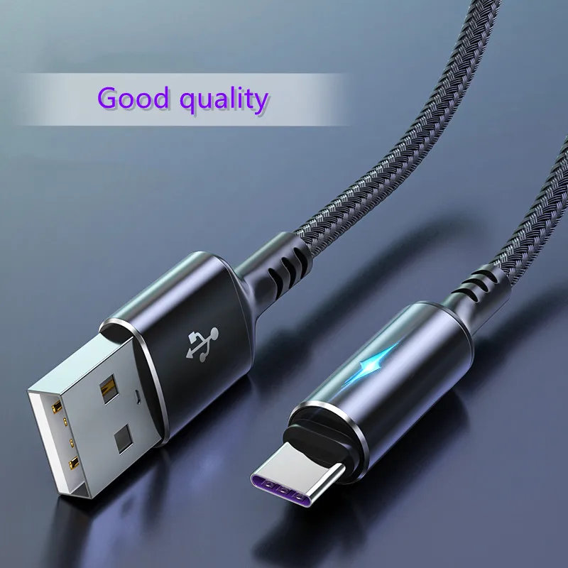 5A Super Fast Charging Cable USB Type C Cable USB C Charger Cord For iPhone 15 Pro Max Xiaomi Realme Honor Huawei Poco Oneplus