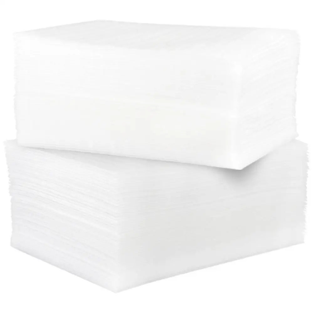 100 Pcs Shockproof Bag Cushion Wrap for Glasses Packaging Bags Material Plates Packing Foam Film