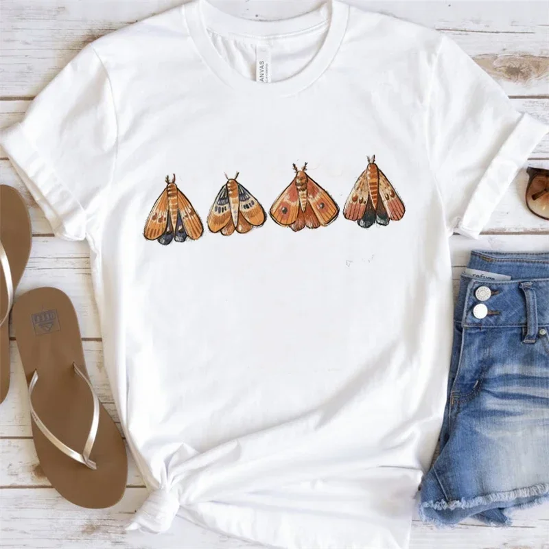 

Футболка женская хлопковая с круглым вырезом и коротким рукавом