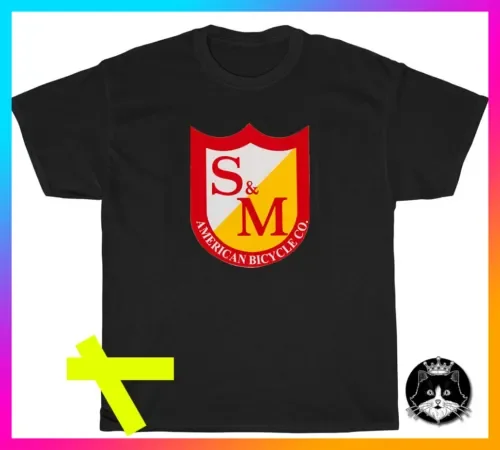 Nuovo Articolo S M Bikes Bmx Logo Maglietta Da Bicicletta Taglia Uomo 5Xl Maniche Lunghe O Corte